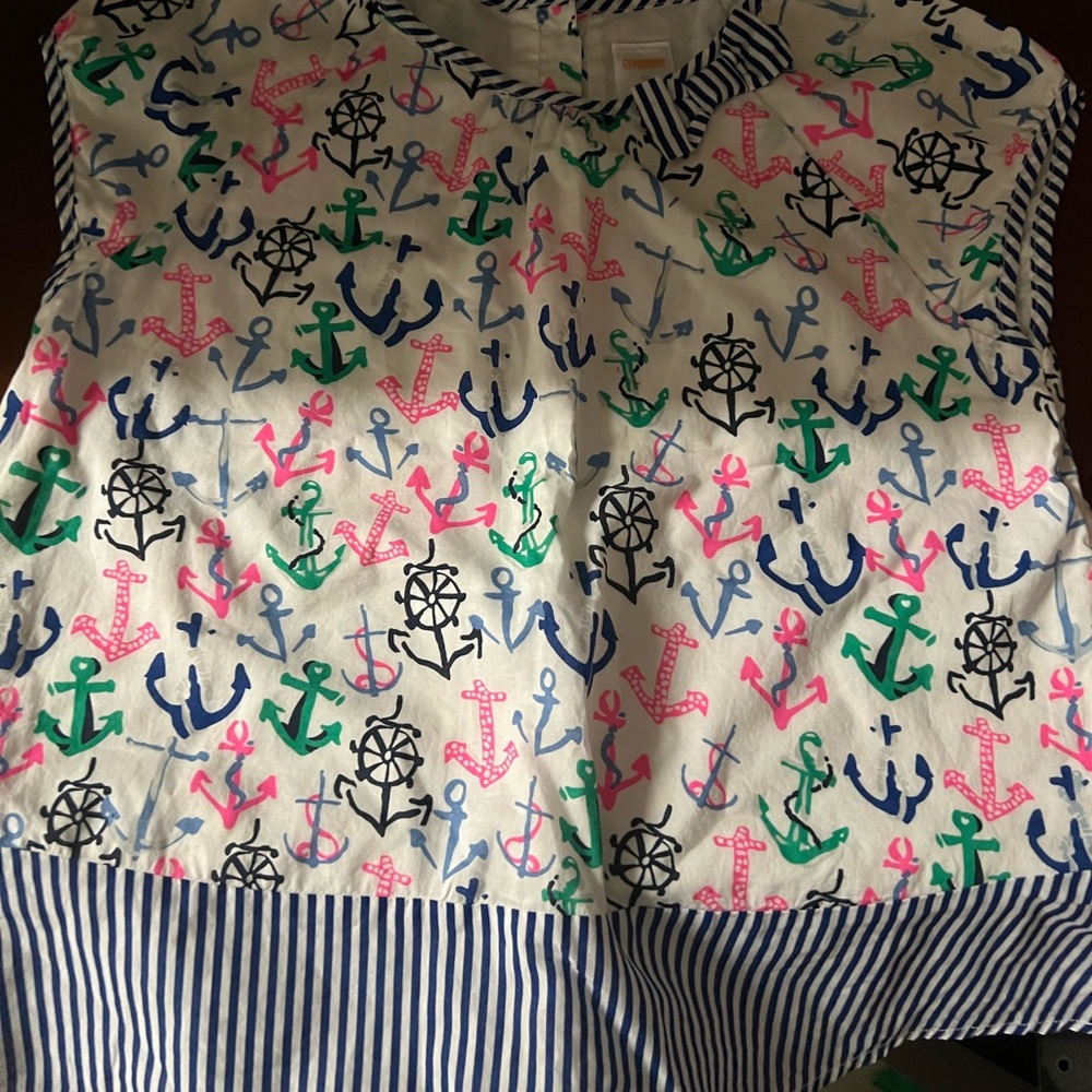 Gymboree Size 12 Girls Patterned Shirt
